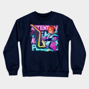 Attention please! Crewneck Sweatshirt